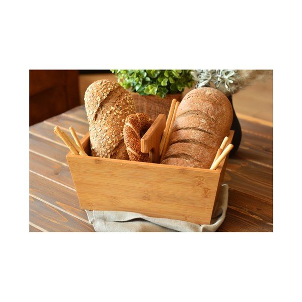Bambusowy koszyk na pieczywo Bambum Bucket, 22x29 cm-image-2