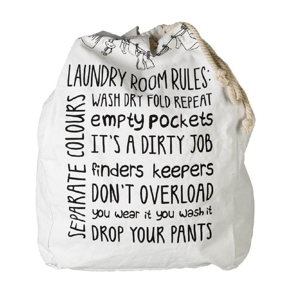 Worek na brudne pranie Laundry Rules