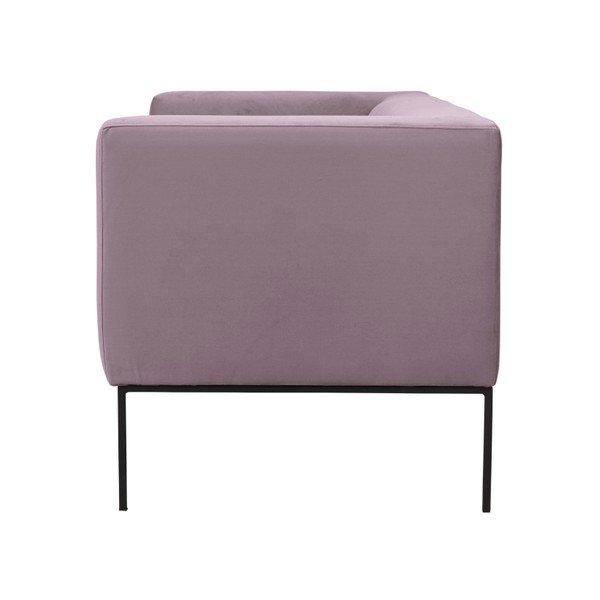 Jasnoróżowa aksamitna 2-osobowa sofa Windsor & Co Sofas Neptune-image-3