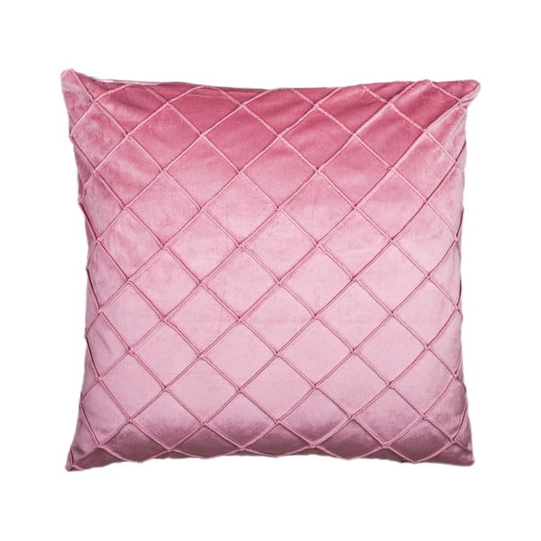 Różowa poduszka JAHU Alfa, 45x45 cm