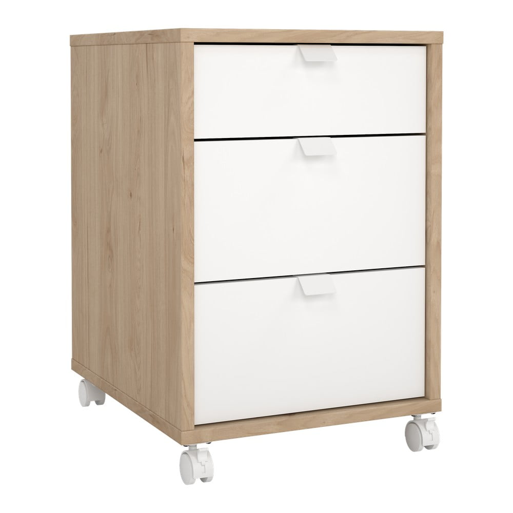 Biało-naturalna szafka w dekorze dębu 41x61 cm Sign – Tvilum (zdjęcie 3)