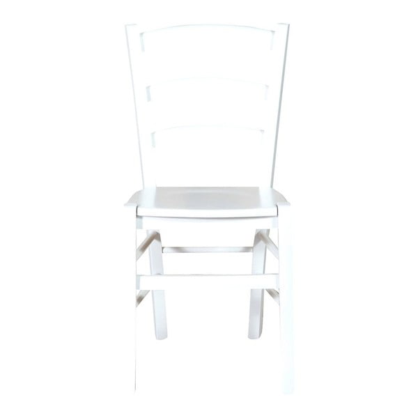 Białe krzesło z drewna bukowego Alpha-image-1