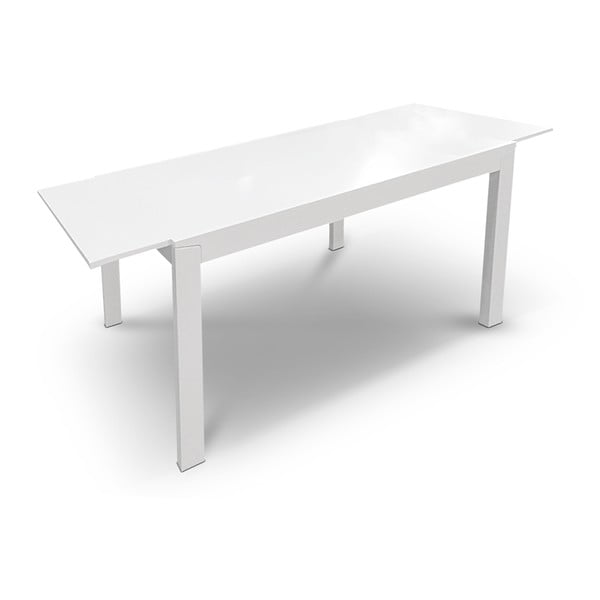 Stół rozkładany Ghost, 120-164 cm, biały