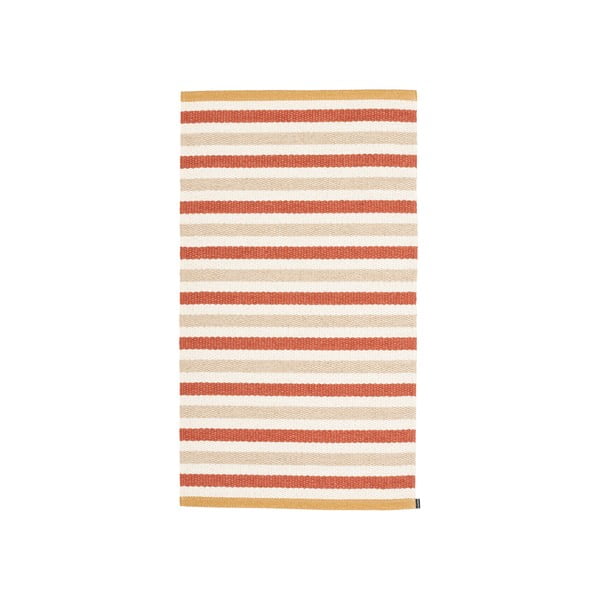 Ceglasto-kremowy dywan odpowiedni na zewnątrz 70x120 cm Teo Brick – Pappelina-image-3