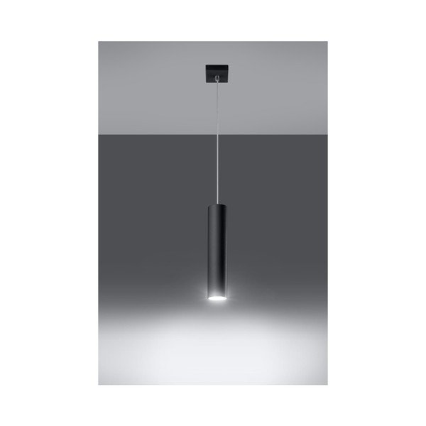 Czarna metalowa lampa wisząca Castro – Sollux-image-3