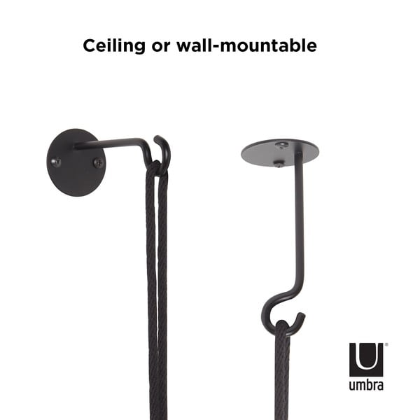 Ceramiczna wisząca doniczka ø 15 cm Bolo – Umbra-image-4