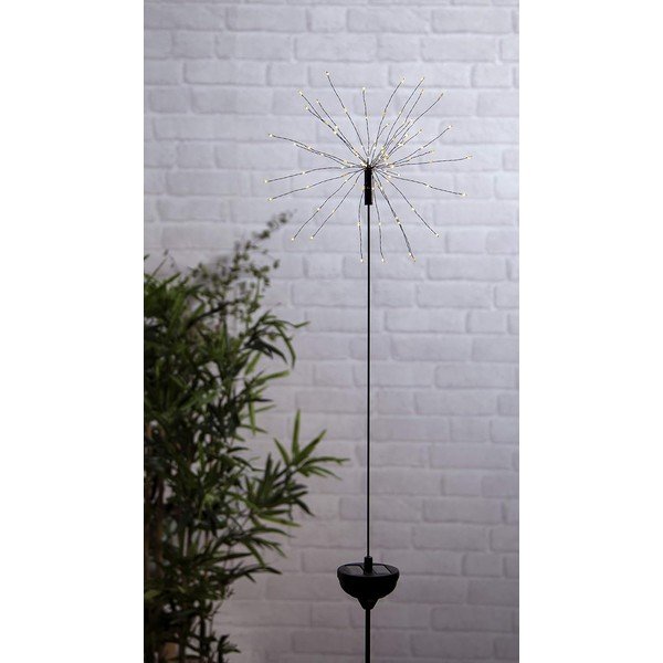 Ogrodowa lampa solarna LED z białymi diodami Star Trading Firework, wys. 100 cm-image-4