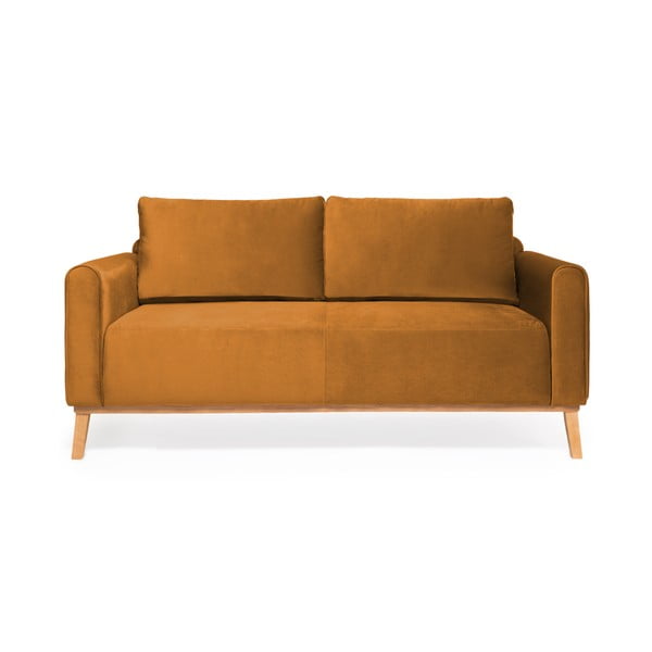 Musztardowa sofa Vivonita Milton Trend, 188 cm