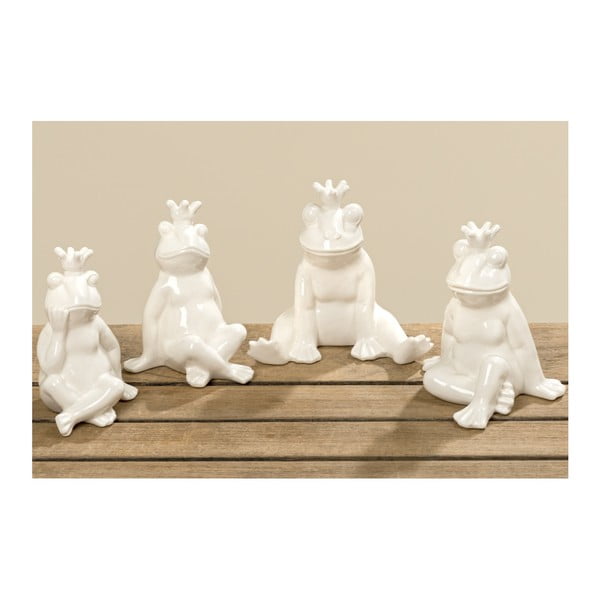 Zestaw 4 dekoracyjnych figurek Boltze Frog