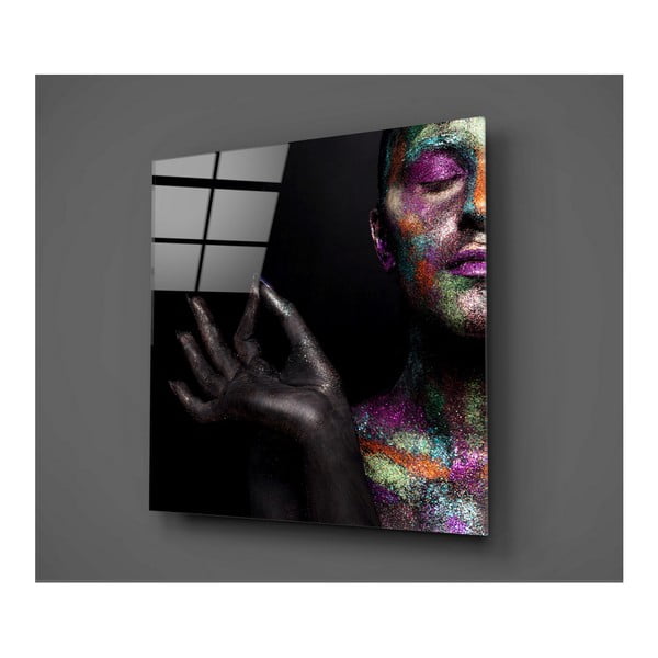 Obraz szklany Insigne In Full Color, 30x30 cm