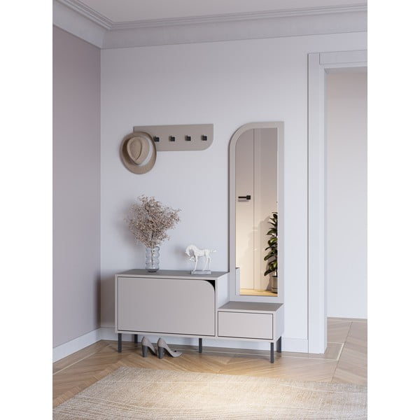 Kremowy zestaw do przedpokoju Bea – Marckeric-image-1