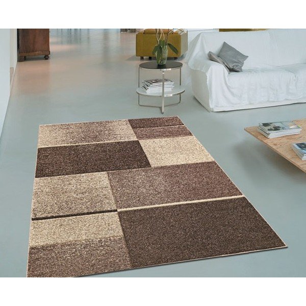 Dywan Webtappeti Intarsio Brown, 140x200 cm-image-1
