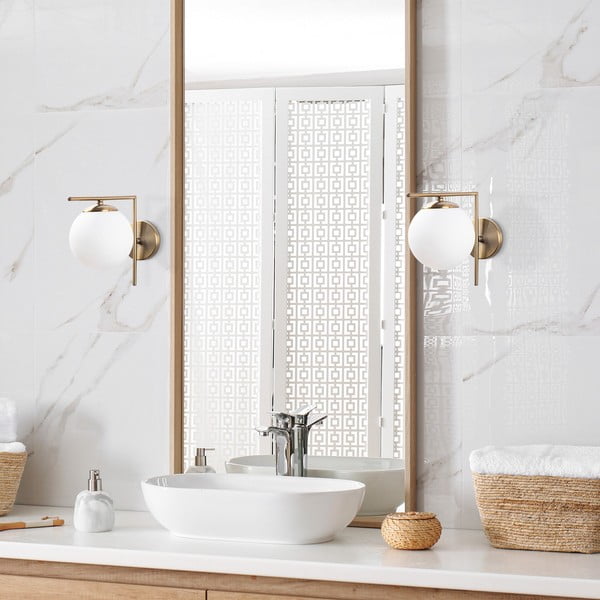 Kinkiet  w biało-złotym kolorze ø 15 cm Antique – Opviq lights-image-2