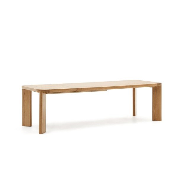 Rozkładany stół z blatem w dekorze dębu 100x200 cm Jondal – Kave Home