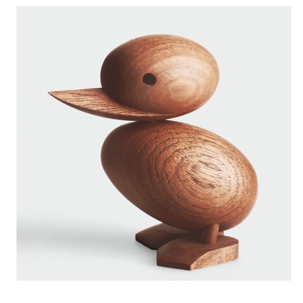 Dekoracja z drewna bukowe w kształcie kaczuszki Architectmade Duckling