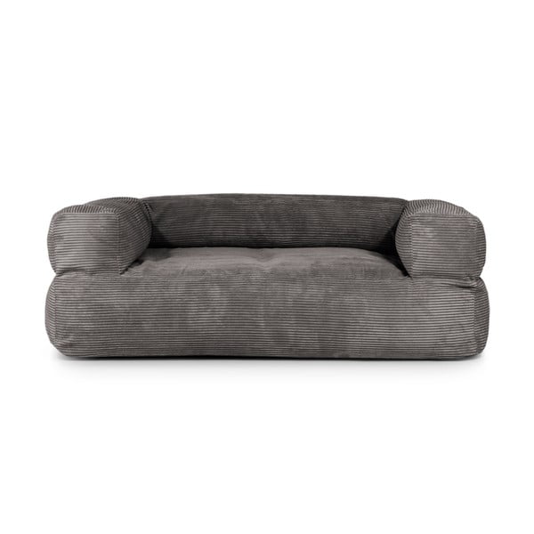 Musztardowy sztruksowy worek do siedzenia Sofa MooG – SLOWDOWN-image-2