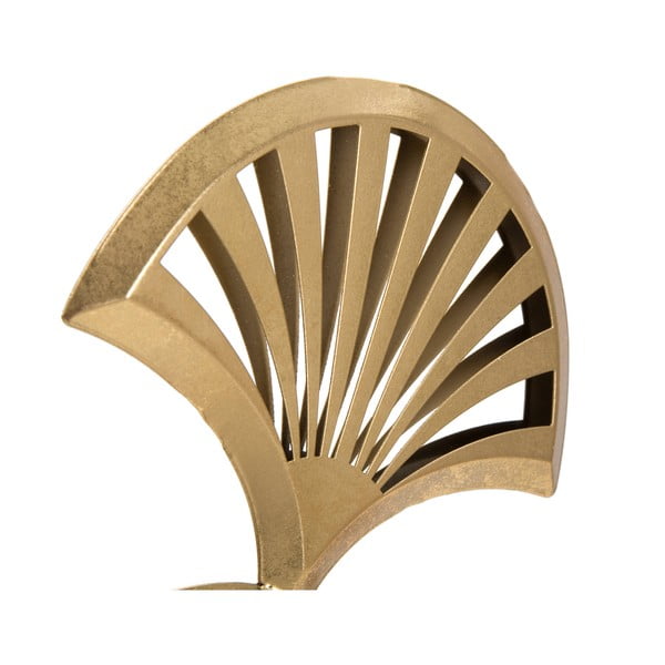 Metalowa figurka w dekorze w kolorze złota Mauro Ferretti Triple Leaf-image-4