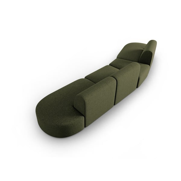 Zielona sofa 412 cm Shane – Micadoni Home-image-3