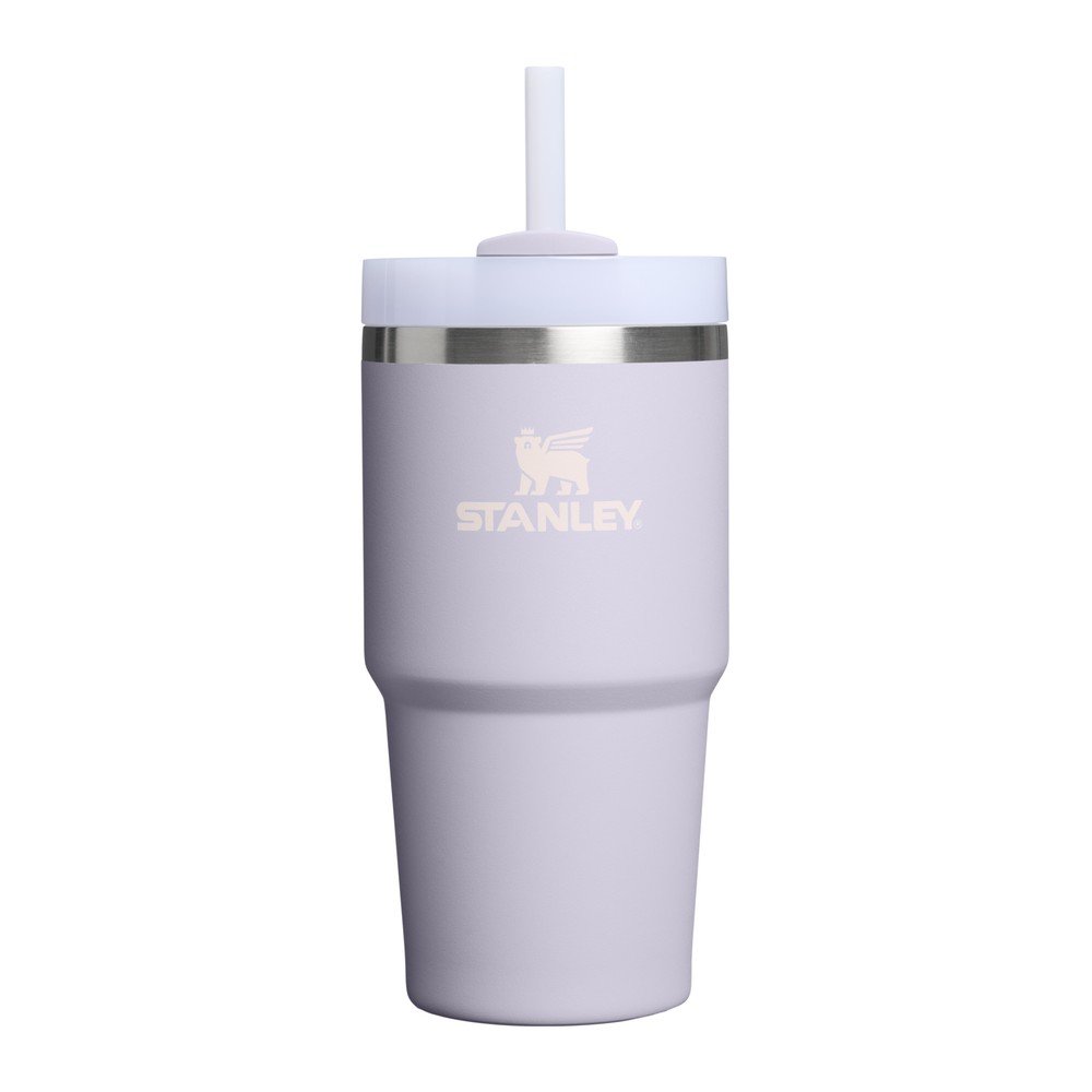 Lawendowy termos ze stali nierdzewnej ze słomką 600 ml Quencher H2.O FlowState™ Tumbler Purple Dust – Stanley