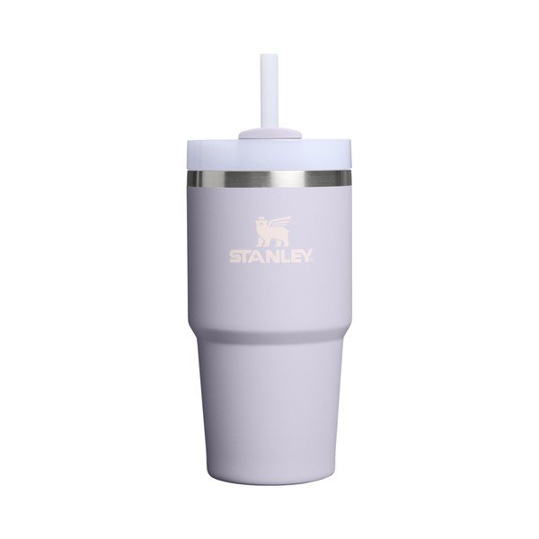 Lawendowy termos ze stali nierdzewnej ze słomką 600 ml Quencher H2.O FlowState™ Tumbler Purple Dust – Stanley