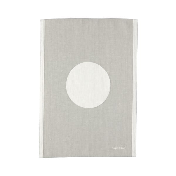 Ścierka z mieszanki lnu 46x66 cm Vera Warm Grey – Pappelina