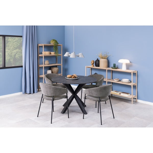 Regał w dekorze dębu w naturalnym kolorze 169x88x30 cm Braidwood – Actona-image-4