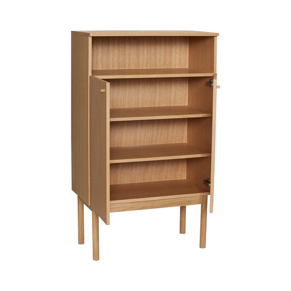 Szafka w dekorze dębu w naturalnym kolorze 80x135x42 cm Ulterior – Hübsch-image-2