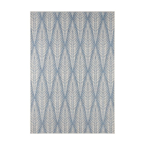 Szaroniebieski dywan odpowiedni na zewnątrz NORTHRUGS Pella, 70x140 cm