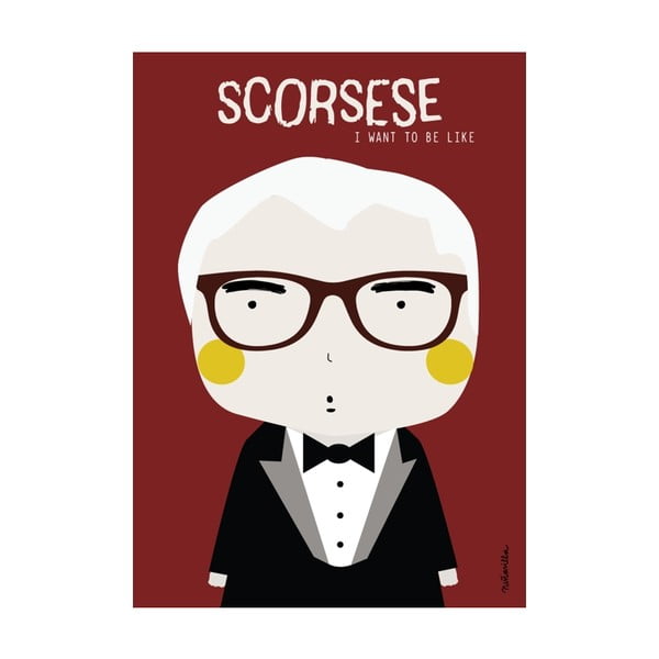Plakat I want to be like Scorsese