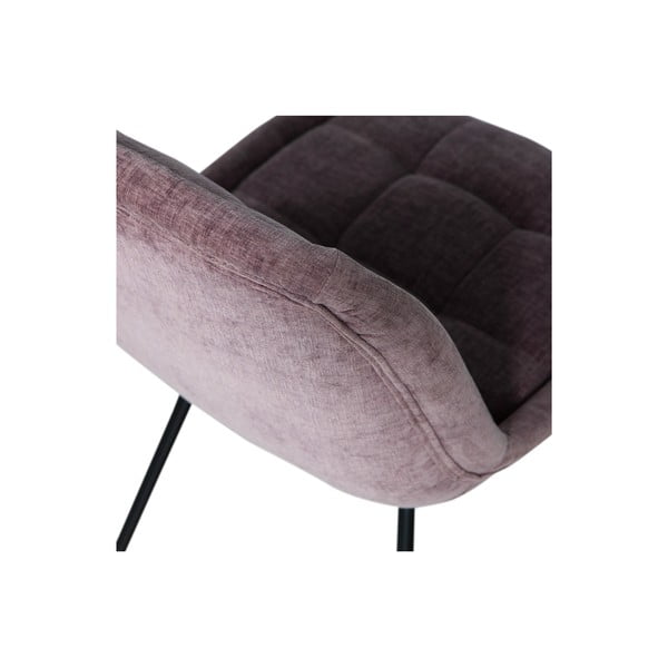 Lawendowe aksamitne krzesła zestaw 2 szt. Crate – BePureHome-image-4