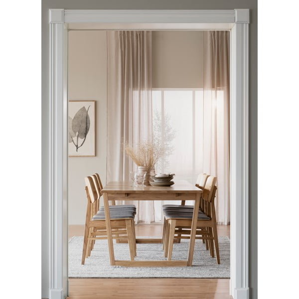 Naturalny stół do jadalni w dekorze dębu Rowico Colonsay, 215x96 cm-image-3