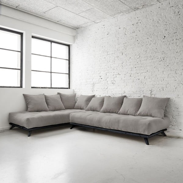 Sofa Senza Black/Granite Grey-image-2