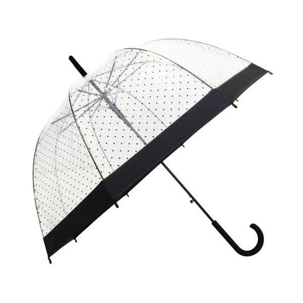 Przezroczysty parasol odporny na wiatr Ambiance Birdcage Dots, ⌀ 81 cm