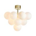 Lampa sufitowa Markslöjd Merlot Plafond 13L Brass
