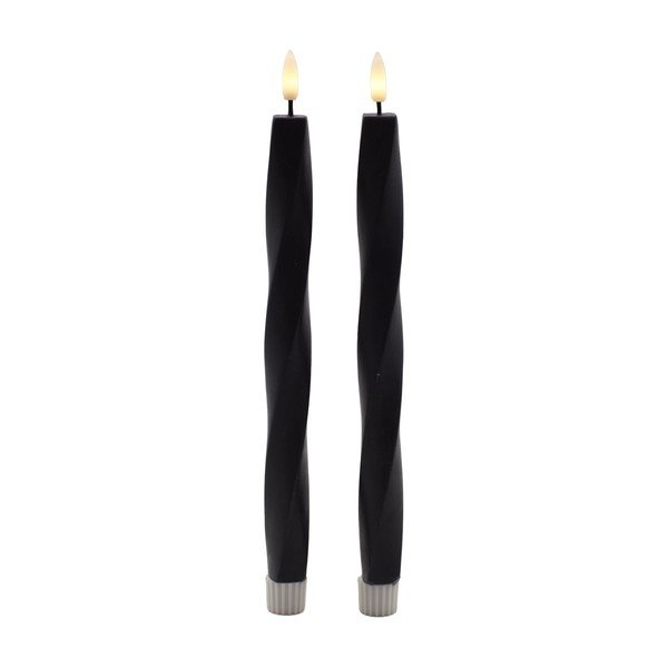 Świeczki LED zestaw 2 szt. na baterie (wysokość 26 cm) Sille Twist – Sirius