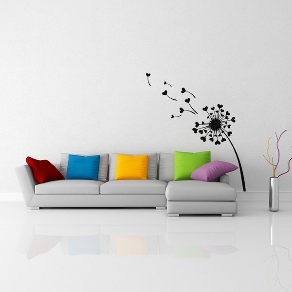 Naklejka Ambiance Hearts Dandelion-image-1