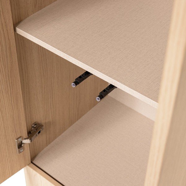 Szafka modułowa w naturalnym kolorze 54x215 cm Build – WOOOD-image-3
