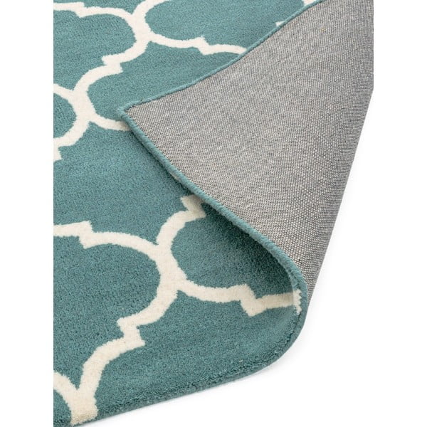 Niebieski wełniany dywan tkany ręcznie 160x230 cm Albany – Asiatic Carpets-image-4