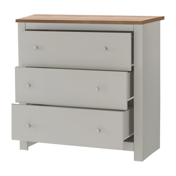 Szara wysoka komoda 81x35 cm Emerald – Støraa-image-3