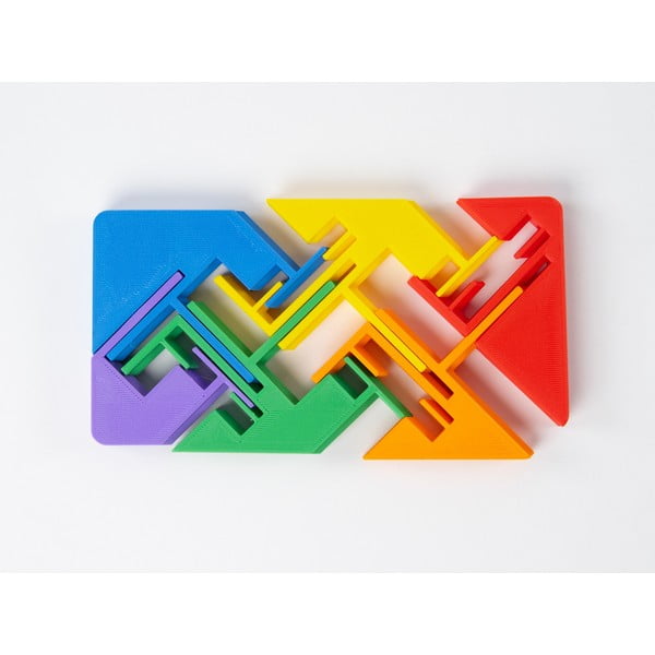 Łamigłówka Zigguflat Puzzle – RecentToys-image-1