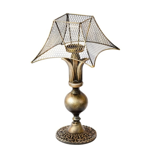 Świecznik w kształcie lampy Bettina Rustic