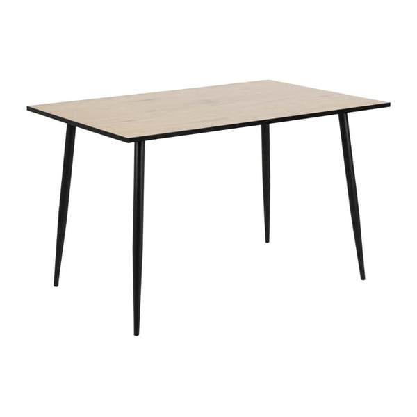 Czarno-brązowy stół do jadalni Actona Wilma, 120x80 cm-image-2