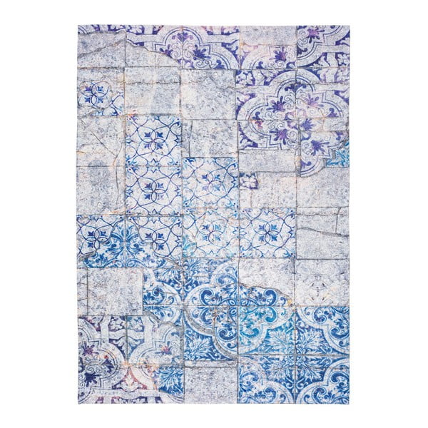 Szaro-niebieski dywan Universal Alice, 60x110 cm