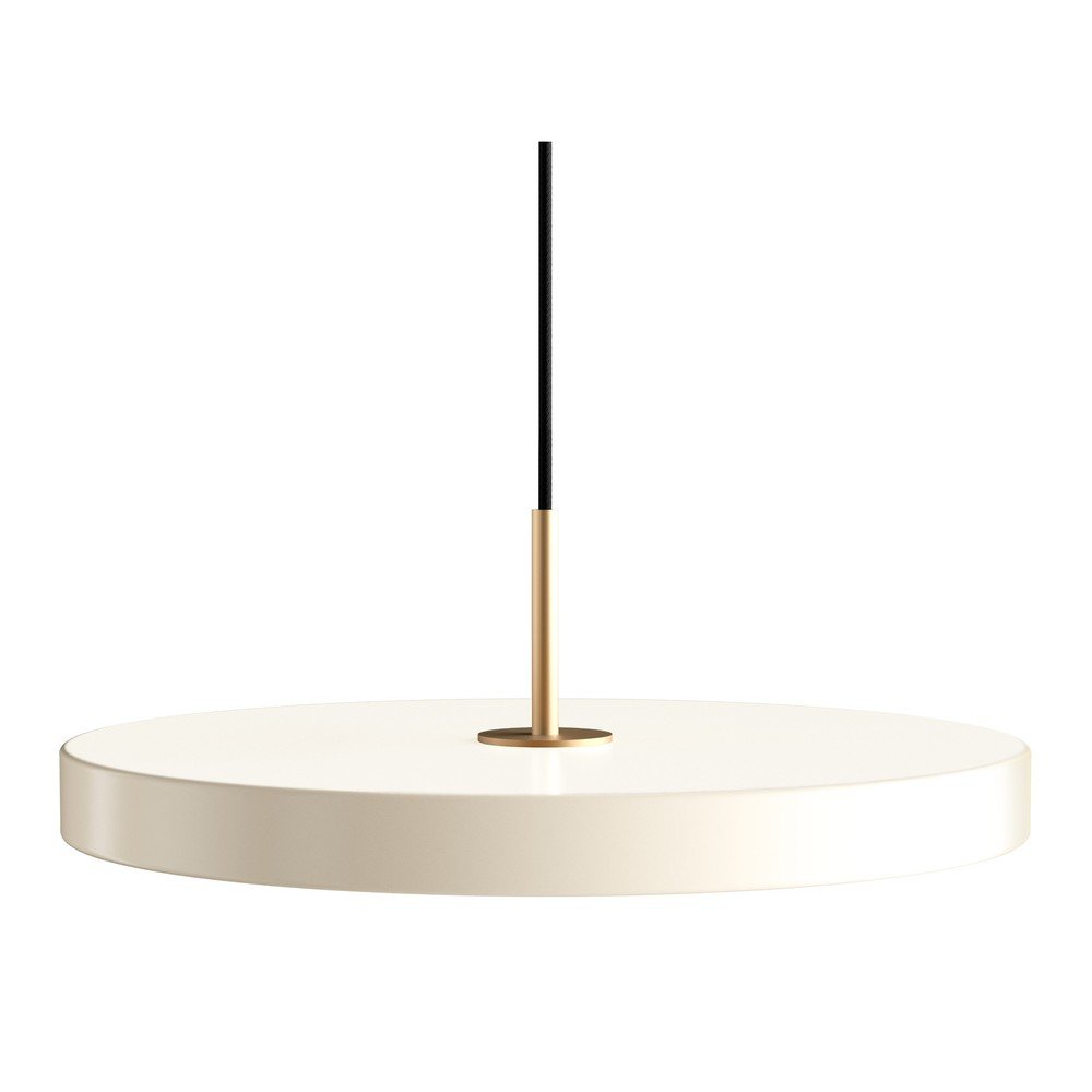 Kremowa lampa wisząca UMAGE Asteria, Ø 43 cm
