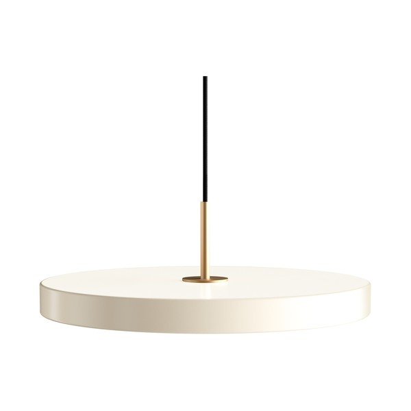 Kremowa lampa wisząca UMAGE Asteria, Ø 43 cm