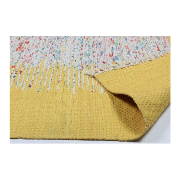 Żółty chodnik Eco Rugs Yolk, 80x300 cm-image-2