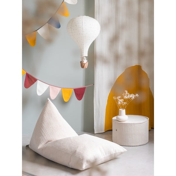 Kremowy sztruksowy dziecięcy worek do siedzenia Big Lounger – Wigiwama-image-3