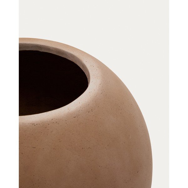 Betonowa osłonka na doniczkę ø 51 cm Solna – Kave Home-image-2