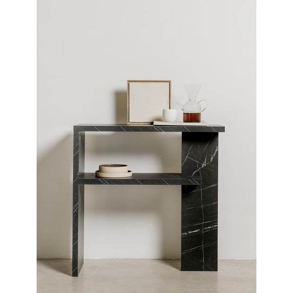 Czarna konsola 30x80 cm Dante – Really Nice Things-image-1