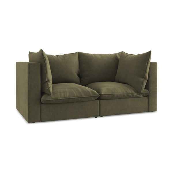 Sofa w kolorze khaki 180 cm Manao – Makamii-image-1